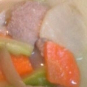 鶏けんちん汁風